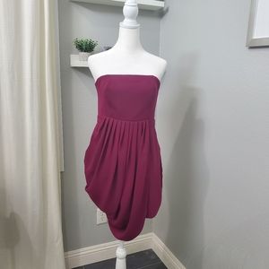 Forever 21 strapless dress size small